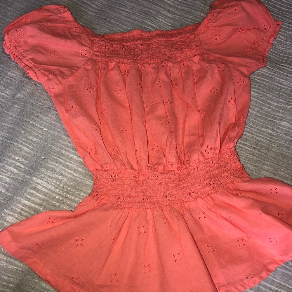 Dream Out Loud Short Sleeve Blouse-A18